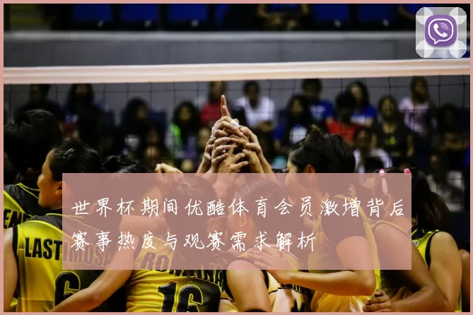 世界杯期间优酷体育会员激增背后赛事热度与观赛需求解析