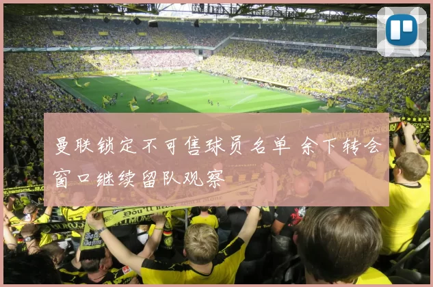 曼联锁定不可售球员名单 余下转会窗口继续留队观察