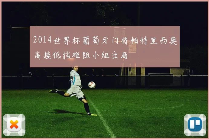2014世界杯葡萄牙门将帕特里西奥高接低挡难阻小组出局