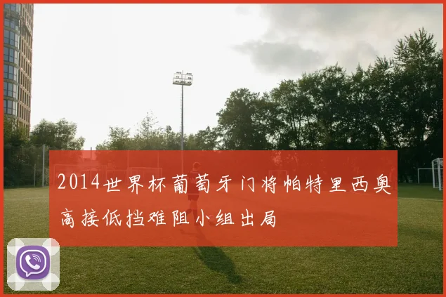 2014世界杯葡萄牙门将帕特里西奥高接低挡难阻小组出局